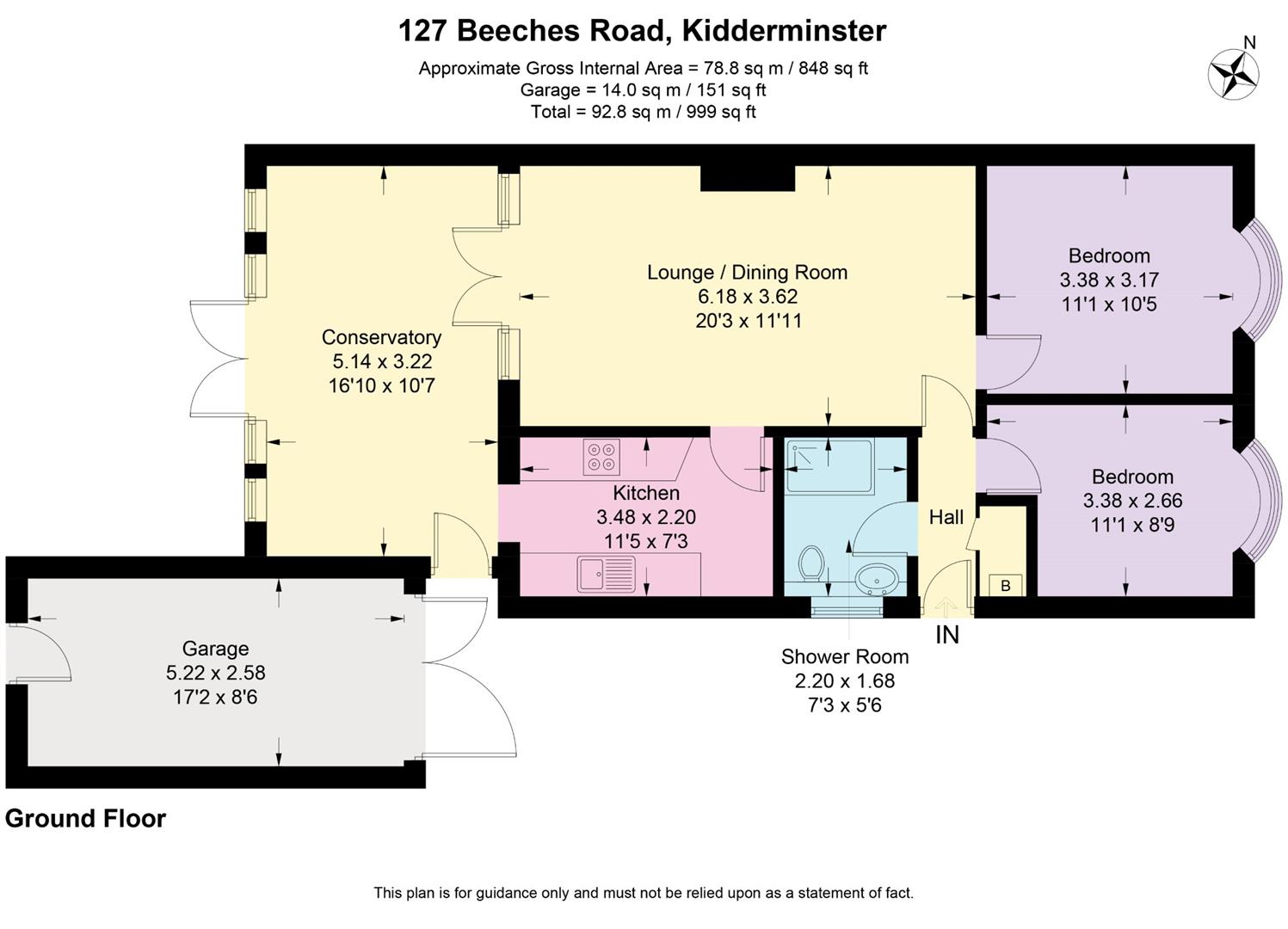 127, Beeches Road, Kidderminster, DY11 5JB Estate Agents & Auctioneers